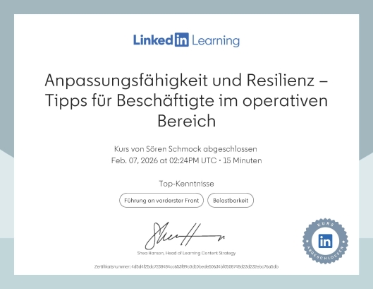 Anpassungsfähigkeit und Resilienz – Tipps für Beschäftigte im operativen Bereich
